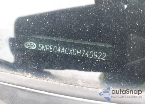 2013 Hyundai Sonata Se from USA, damaged, VIN 5NPEC4ACXDH740922